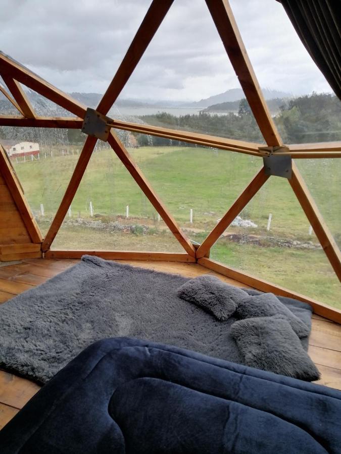 Cabanas El Mirador Del Tomine Guatavita Buitenkant foto
