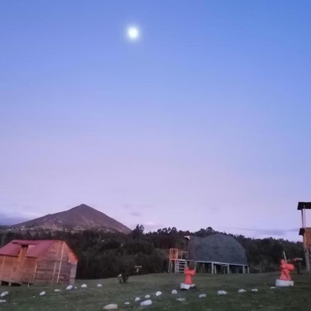 Cabanas El Mirador Del Tomine Guatavita Buitenkant foto