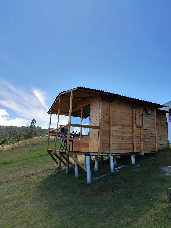 Cabanas El Mirador Del Tomine Guatavita Buitenkant foto